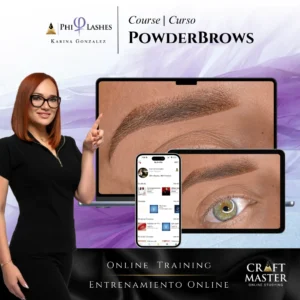Curso: PowderBrows | Micropigmentación | Online