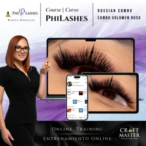 Curso: PhiLashes | Combo Volumen Ruso | Online